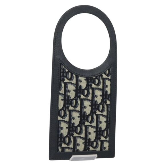 Christian Dior Trotter Canvas Door Knob Plate Navy Auth - Picture 1 of 16